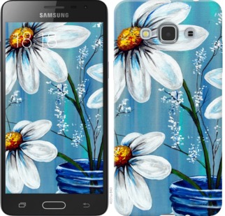

Чехол Красивые арт-ромашки для Samsung Galaxy J3 Pro 704139