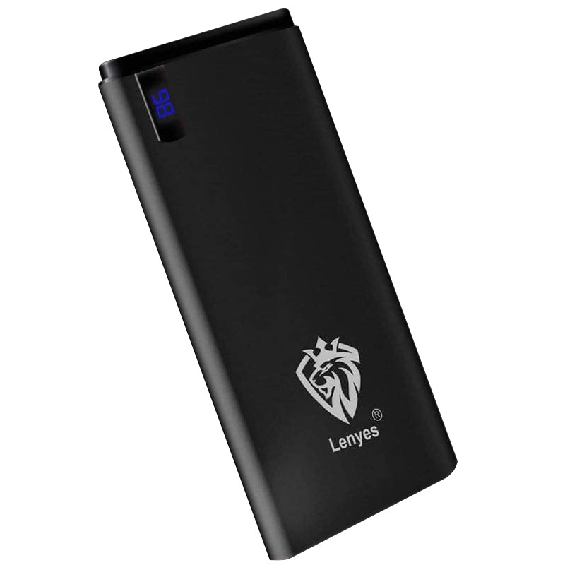 

Портативний зарядний пристрій Power bank Lenyes Y88 10000 mAh (Чорний) 786873