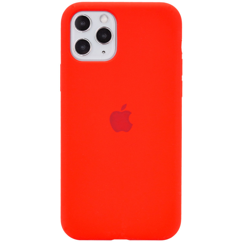 Чохол Silicone Case Full Protective (AA) на Apple iPhone 11 Pro Max (6.5") (Червоний / Red)