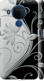 

Чохол Квіти на чорно-білому фоні на Nokia 5.4 1575893