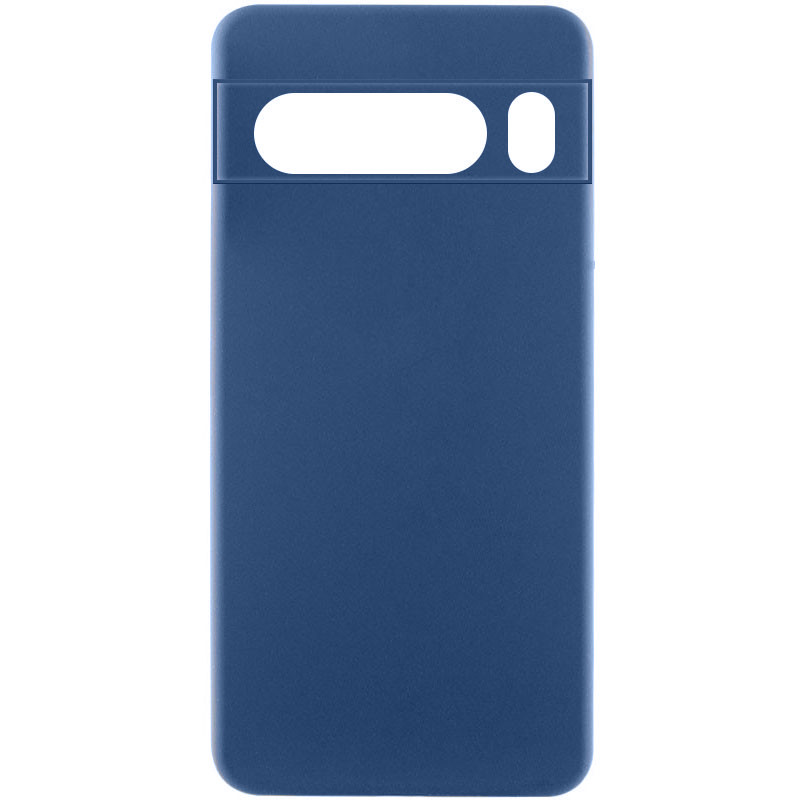 Чехол Silicone Cover Lakshmi Full Camera (AA) для Google Pixel 8 Pro (Синий / Navy blue)