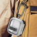 Заказать Футляр противоударный Locking Button для наушников Airpods 4 (White) на vchehle.ua