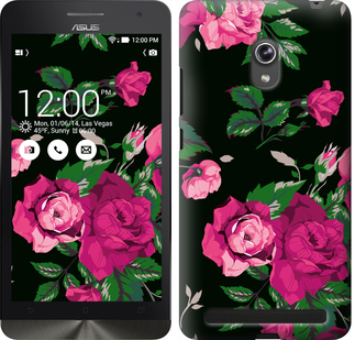 

Чохол Троянди на чорному тлі на Asus ZenFone 6 A600CG 547163