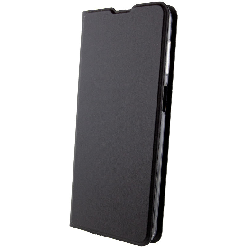 Кожаный чехол-книжка GETMAN Elegant (PU) для TECNO Spark 9 Pro (KH7n) (Черный) в магазине vchehle.ua