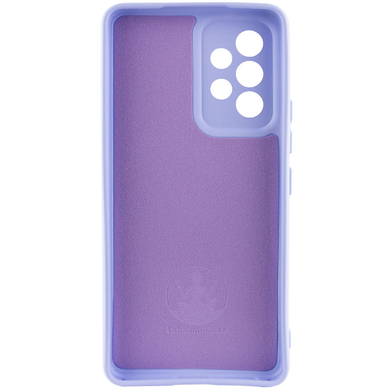 Фото Чехол Silicone Cover Lakshmi Full Camera (AA) для Samsung Galaxy A33 5G (Сиреневый / Dasheen) на vchehle.ua