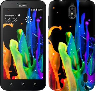 

Чехол брызги краски для Huawei Ascend Y625 381501