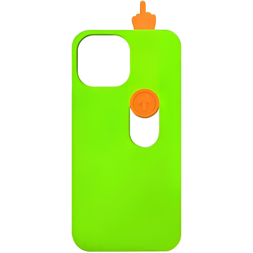 Чехол Hey you для Apple iPhone 15 Pro (6.1") (Green)