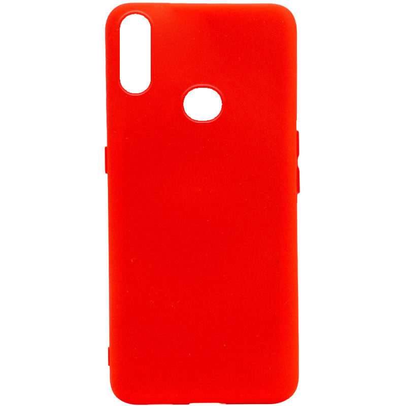 Чохол Silicone Cover Full without Logo (A) на Samsung Galaxy A10s (Дефект упаковки / Червоний / Red)