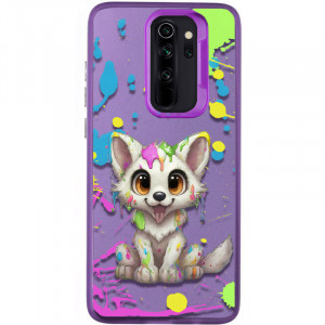 TPU+PC чохол TakiTaki Graffiti magic glow на Xiaomi Redmi Note 8 Pro