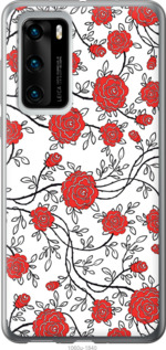 

Чехол Красные розы на белом фоне для Huawei P40 1388795