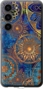 Чохол Золотий візерунок на Galaxy S23