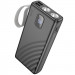 Портативное ЗУ Power Bank Hoco J129A Nature flashlight 20000 mAh (Black)