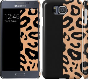 Чехол Пятна леопарда для Samsung Galaxy Alpha G850F