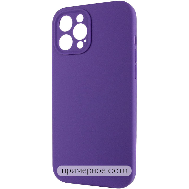 Фото Чохол Silicone Case Full Protective (AA) NO LOGO на Apple iPhone 16 Pro (6.3") (Фіолетовий / Amethyst) в маназині vchehle.ua