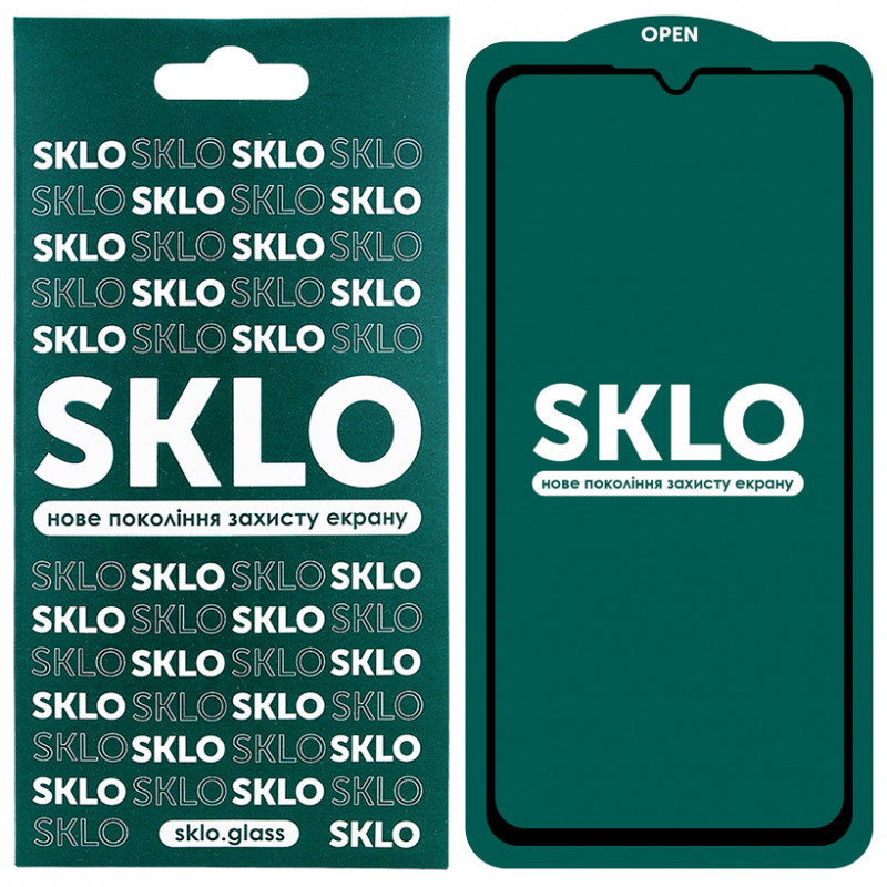 

Захисне скло SKLO 5D (full glue) для Samsung Galaxy A50 (A505F) (Чорний) 817205