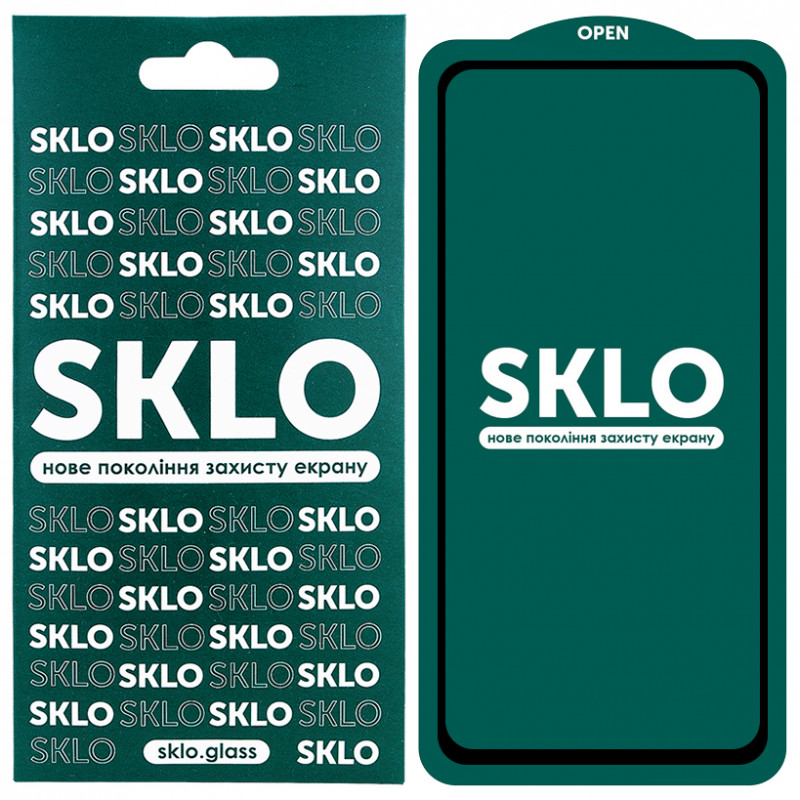 

Защитное стекло SKLO 5D (full glue) для Samsung Galaxy A11 (Черный) 883326