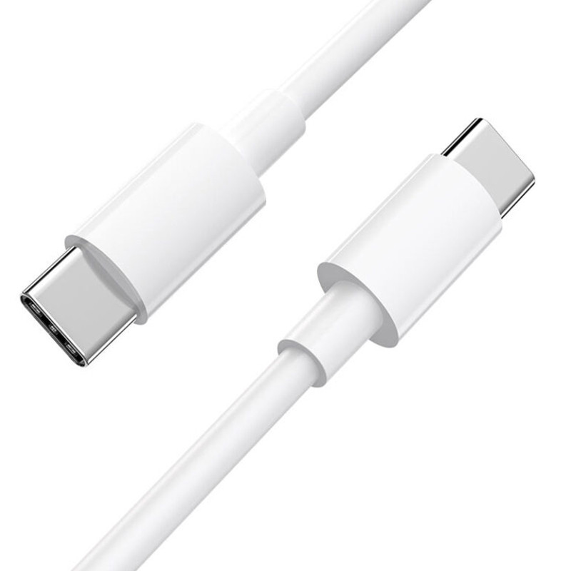 Фото Дата кабель Borofone BX44 High-energy Type-C to Type-C 100W (1m) (Білий) на vchehle.ua