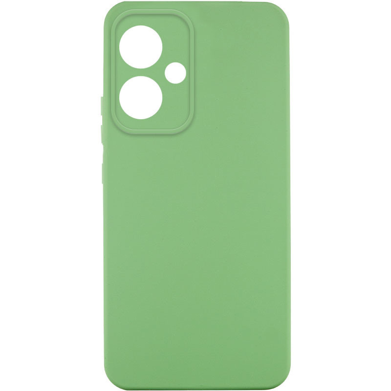 Чехол Silicone Cover Lakshmi Full Camera (AA) для Xiaomi Redmi 13 4G / Poco M6 4G (Зеленый / Pistachio)