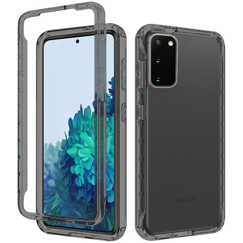 Чохол TPU + PC Full Body з захистом 360 на Samsung Galaxy S20+ (Чорний)