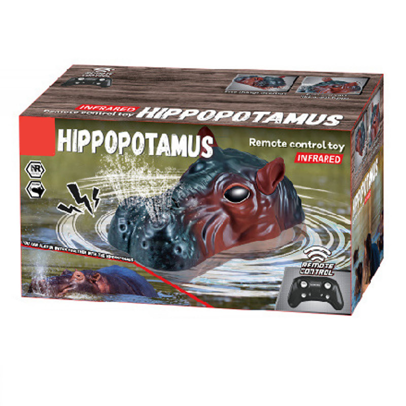 Фото Лодка на радиоуправлении SHT 3736AD Hippopotamus 2.4G (Black / Brown) в магазине vchehle.ua