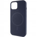 Чохол Silicone Case Full Protective (AA) NO LOGO with Magnetic Safe на Apple iPhone 11 Pro Max (6.5") (Темно-синій / Midnight blue)