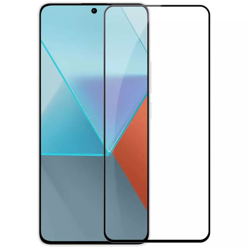 Фото Защитное стекло Nillkin (CP+PRO) для Xiaomi Redmi Note 14 4G/5G / Poco M7 Pro 5G (Черный) на vchehle.ua