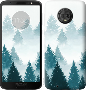 

Чехол Акварельные Елки для Motorola Moto G6 862877