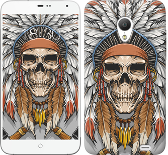 

Чохол Череп індіанця на Meizu MX3 641175