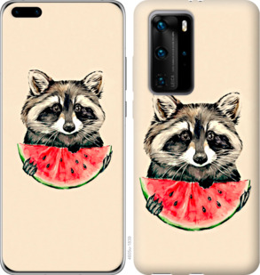 

Чохол Єнотик з кавуном на Huawei P40 Pro 932159