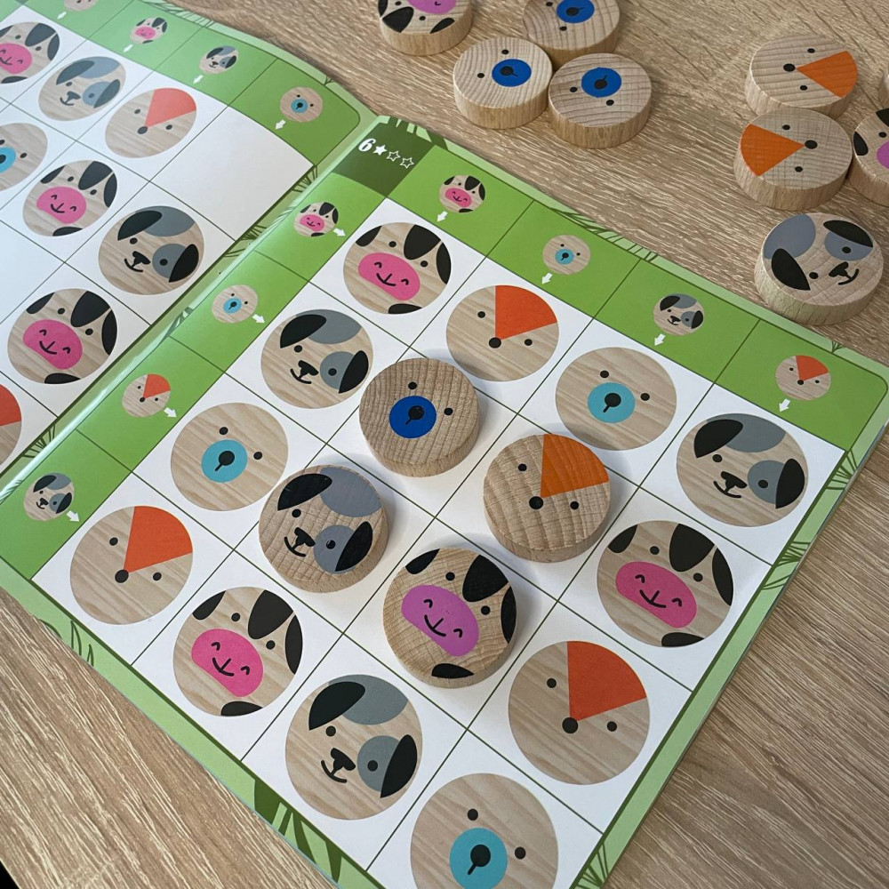 Логическая детская игра «Судоку Животные» в магазине vchehle.ua