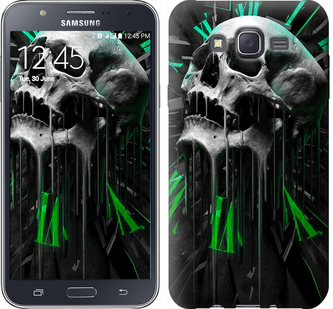 

Чехол Череп-часы для Samsung Galaxy J7 J700H 352689