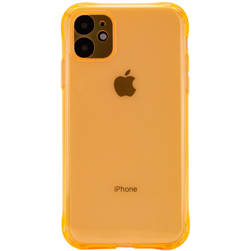 TPU чохол Ease Glossy Full Camera на Apple iPhone 12 (6.1") (Помаранчевий)