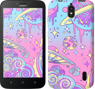 

Чехол Розовая галактика для Huawei Ascend Y625 633593