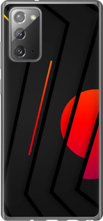 Чехол Разноцветные полосы для Samsung Galaxy Note 20