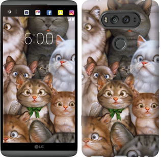

Чехол коты для LG V20 476476
