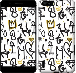 

Чохол на Huawei Honor 6 Plus Graffiti art 745470