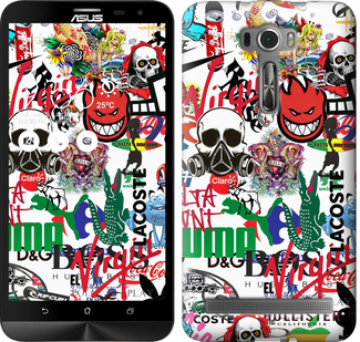 

Чехол Many different logos для Asus ZenFone 2 Laser ZE601KL 638193