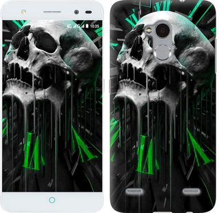 

Чехол Череп-часы для ZTE V7 Lite 645209