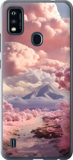 

Чехол Розовые облака для ZTE Blade A51 1644531