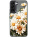 TPU+PC чехол TakiTaki Magic glow для Samsung Galaxy S21 FE (Chamomile / Black)