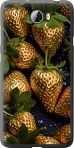 Чехол Золотая клубника для Huawei Y5 II