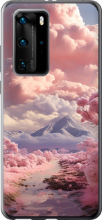 

Чохол Рожеві хмари на Huawei P40 Pro 1645161
