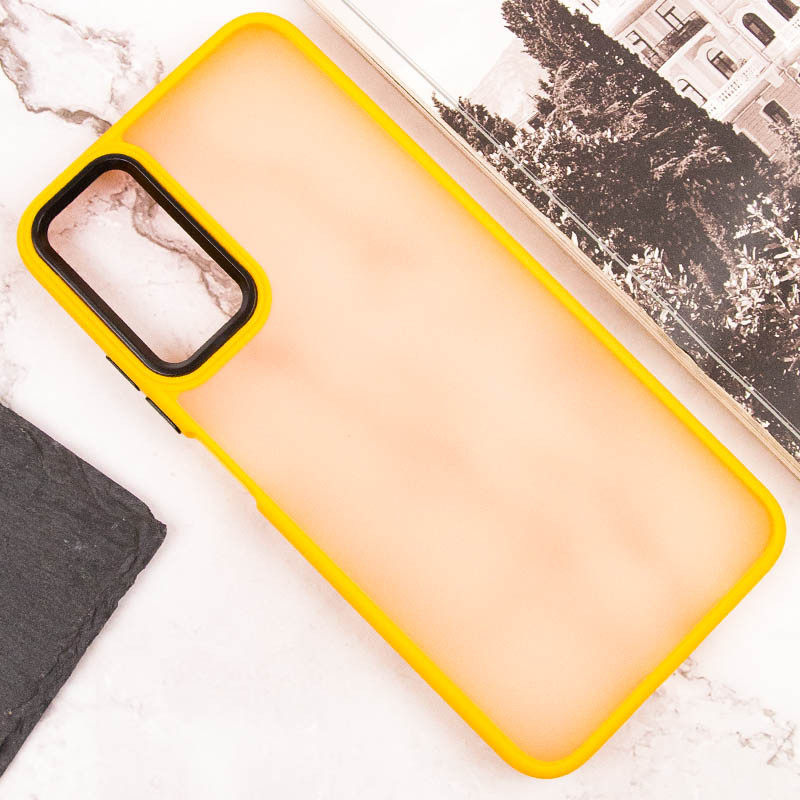 Фото Чохол TPU+PC Lyon Frosted на Realme C55 (Orange) в маназині vchehle.ua