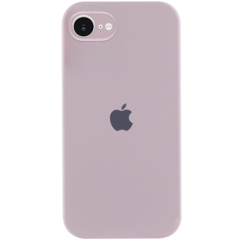 Чохол Silicone Case Full Camera Protective (AA) на Apple iPhone 16e (6.1") (Рожевий / Chalk Pink)