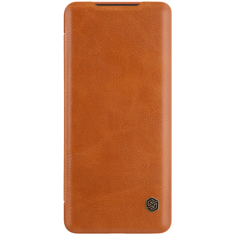 

Кожаный чехол (книжка) Nillkin Qin Series для Samsung Galaxy S20 (Коричневый) 870761