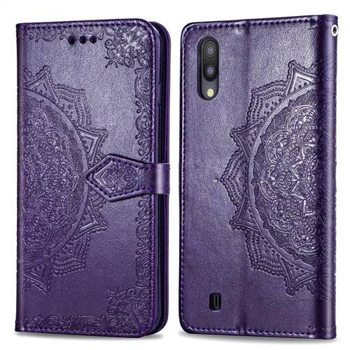 Купити Шкіряний чохол-книжка Art Case з візитницею на ZTE Blade A5 (2020) (Фіолетовий) на vchehle.ua