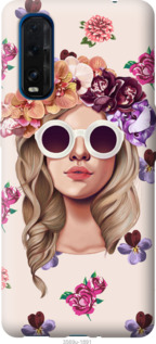 

Чохол Дівчина з квітами v2 на Oppo Find X2 934015