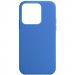 Чехол Silicone Case Full Protective (AA) NO LOGO для Apple iPhone 14 Pro (6.1") (Синий / Capri Blue)