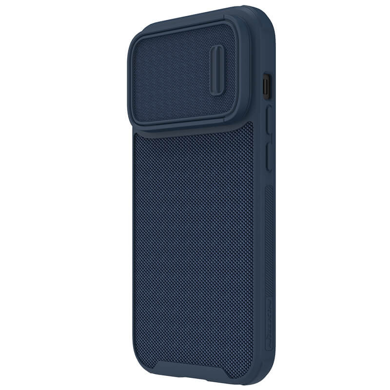 Фото TPU+PC чохол Nillkin Textured S Magnetic на Apple iPhone 14 Pro (6.1") (Blue) на vchehle.ua