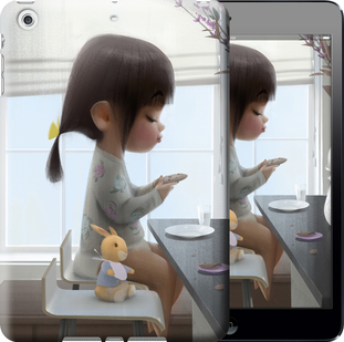 

Чохол Мила дівчинка з зайчиком для iPad mini 4 636375